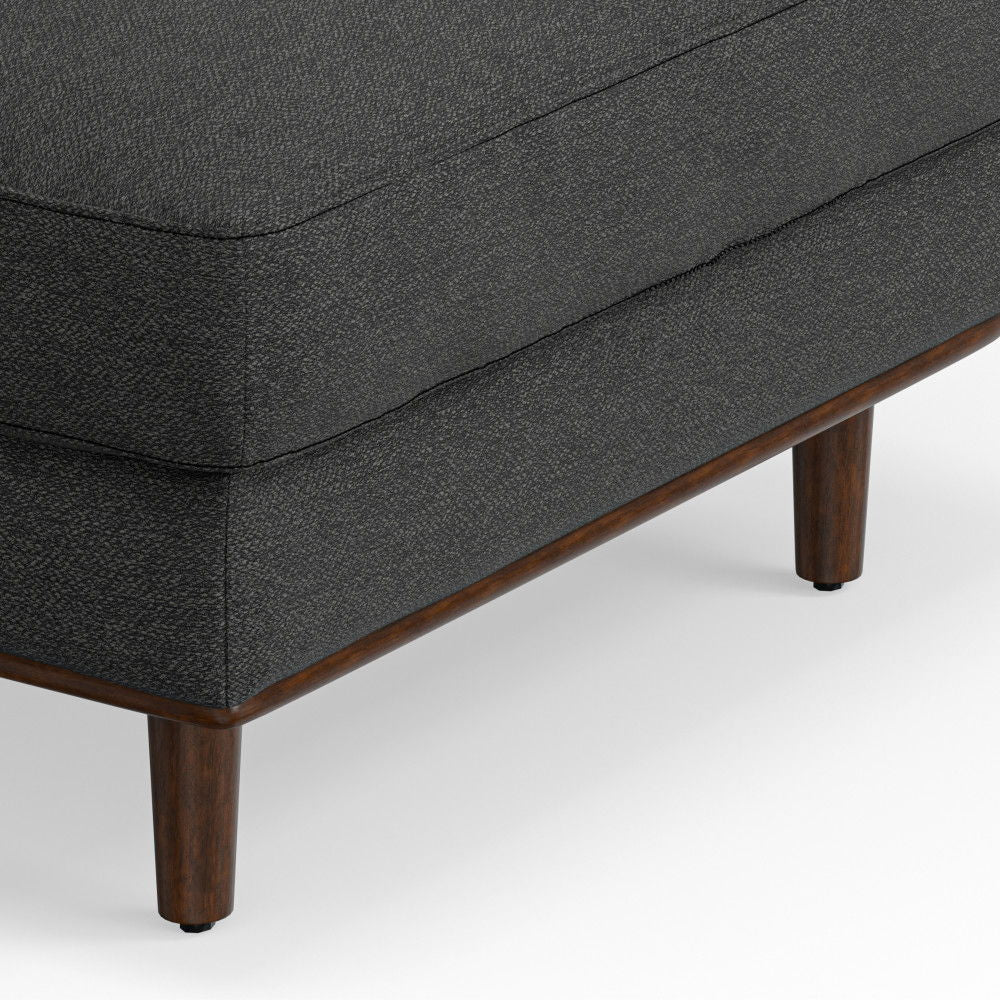 Morrison - Left Sectional Sofa - Charcoal Gray