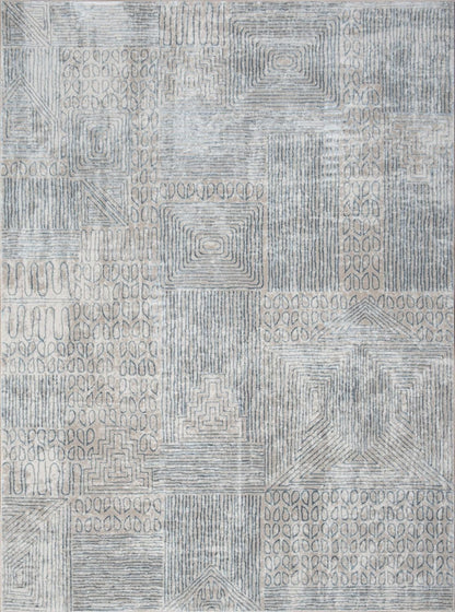 Elegance - 7'10" X 10'3" Area Rug - Blue