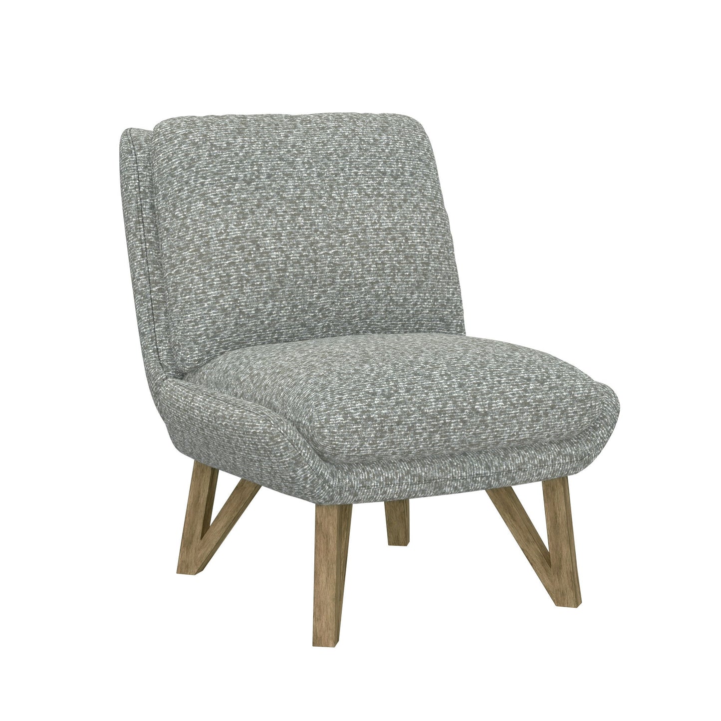 Emerse - Armless Accent Chair - Gray