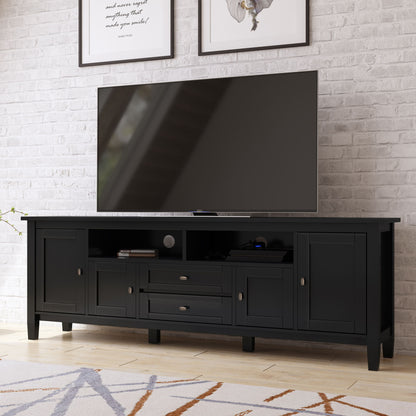 Warm Shaker - TV Media Stand - Black