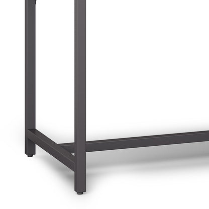 Banting - Mid Century Wide Desk - Distressed Gray