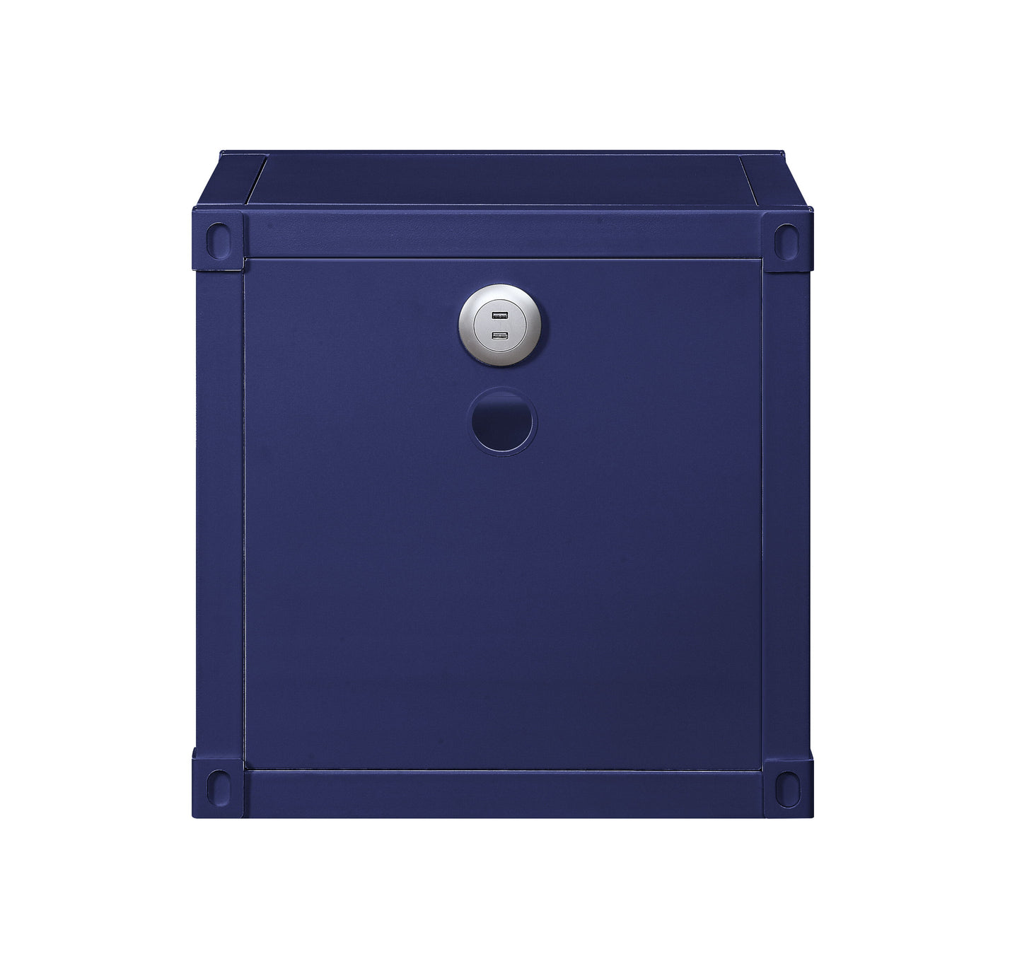 Cargo - Nightstand With USB - Blue