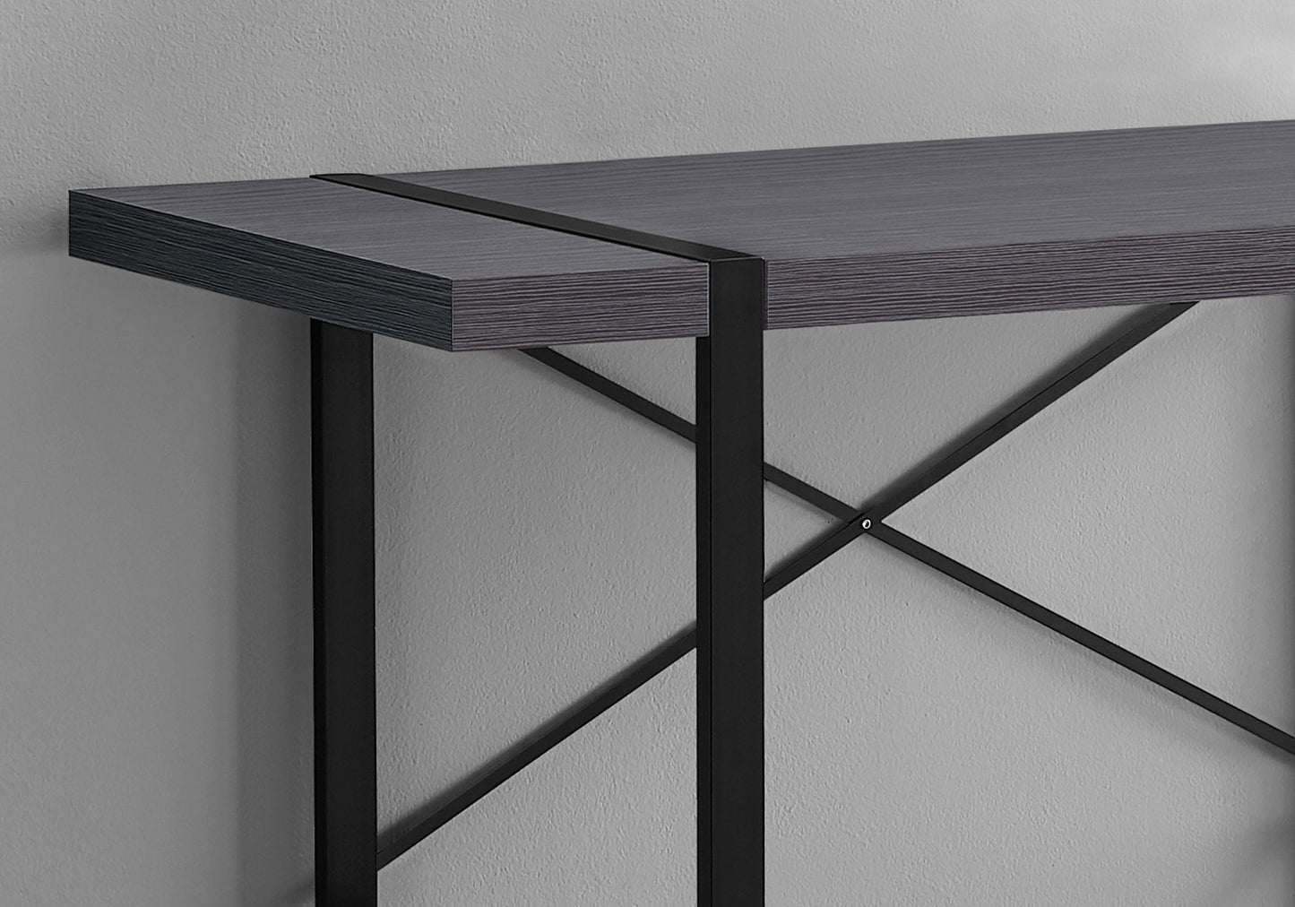 Computer Desk For Home Office, Laptop, Contemporary - Gray