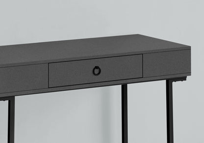Computer Desk For Home Office, Laptop, Storage Drawers - Gray