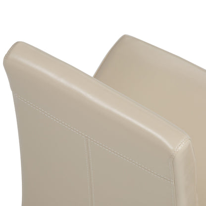 Acadian - Parson Dining Chair (Set of 2) - Satin Cream