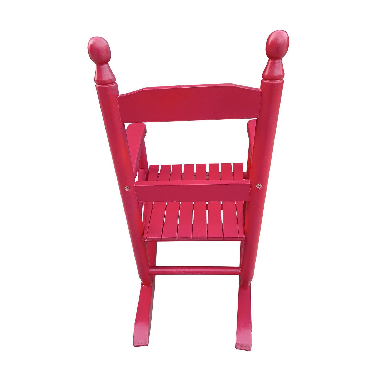 Children's Rocking Chair Indoor Or Outdoor, Suitable For Kids, Durable - Red