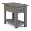 Monroe - Narrow Side Table - Farmhouse Gray
