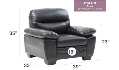 Marta - Chair - Black