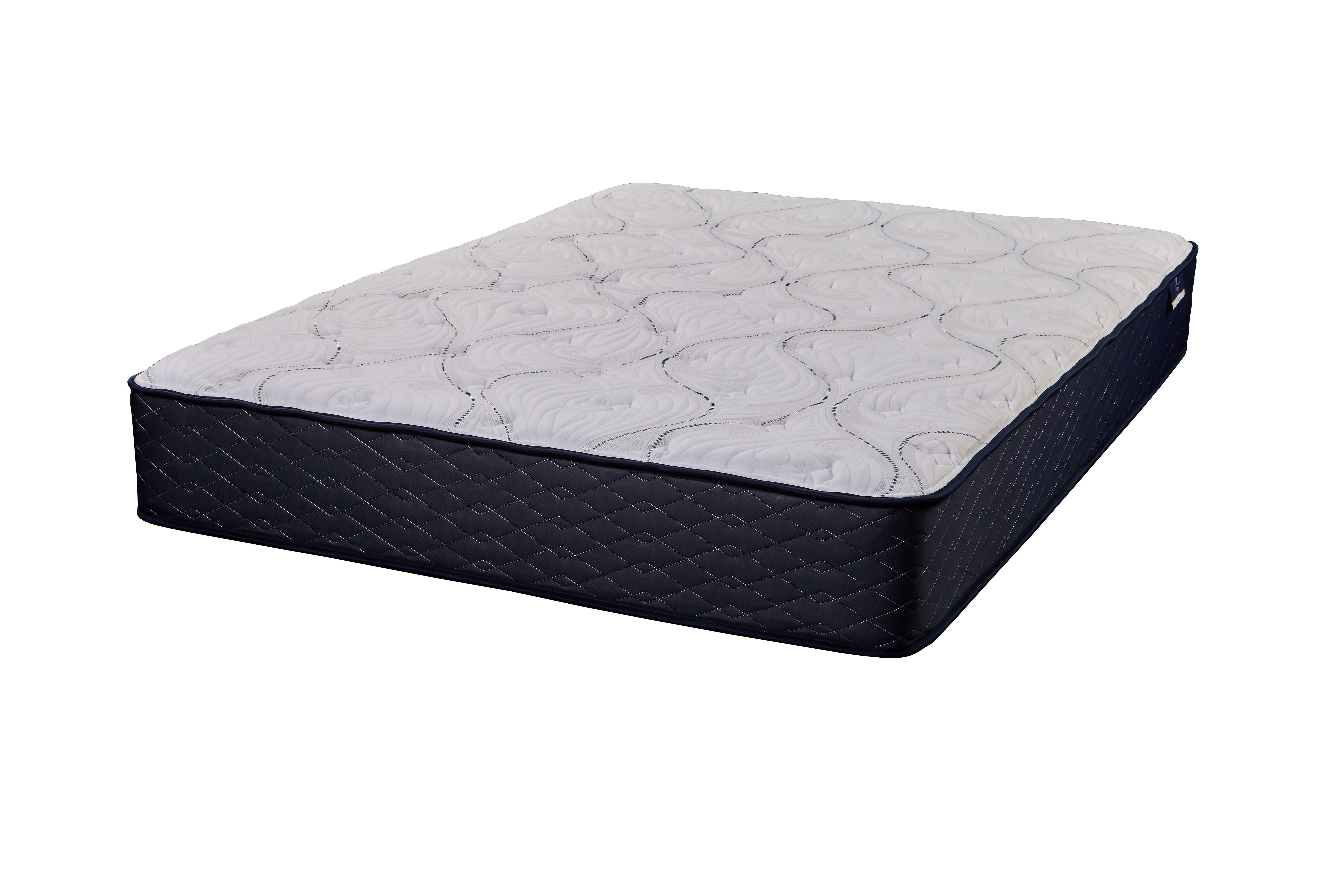 Queen Plush Mattress ComfortCare DreamLux - White / Blue