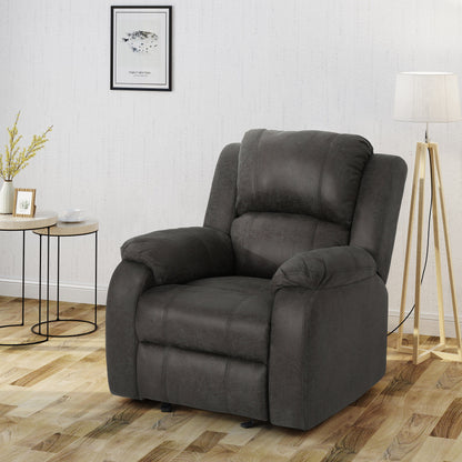 Manual Recliner Chair - Slate