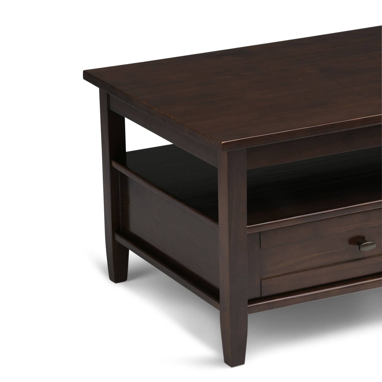 Warm Shaker - Coffee Table - Tobacco Brown