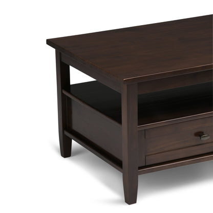 Warm Shaker - Coffee Table - Tobacco Brown