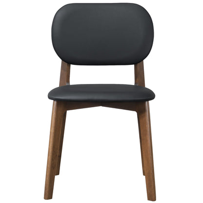 Kelsey - Dining Chair (Set of 2) - Black / Brown