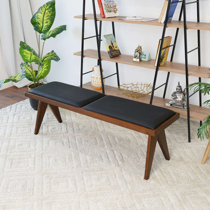 Keira - Bench - Black / Brown