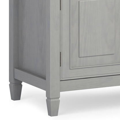 Connaught - Wide TV Stand - Fog Gray