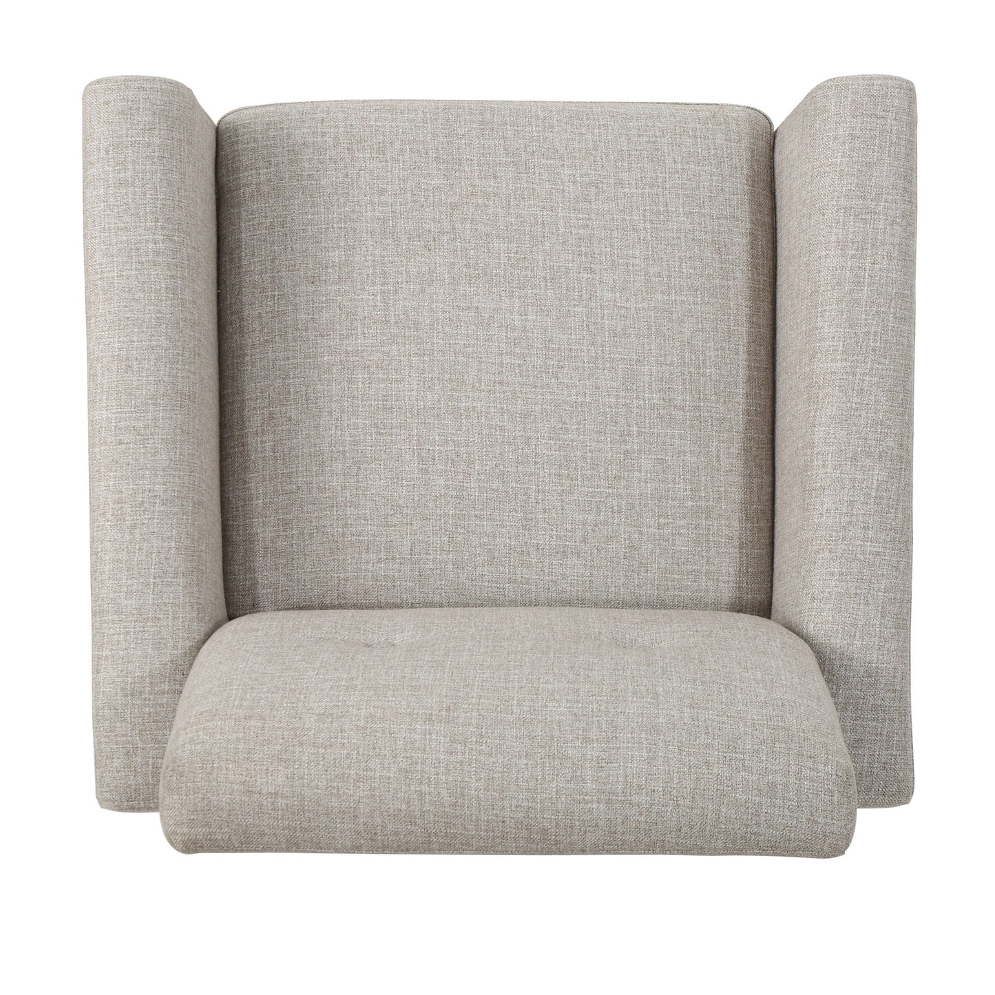 Devotion - Upholstered Club Chair With Birch Wood Legs - Beige