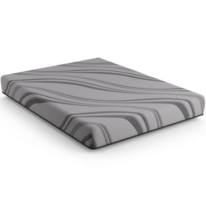 Bib Nl - 8" Full Pro Gel Foam - Firm - Dark Gray