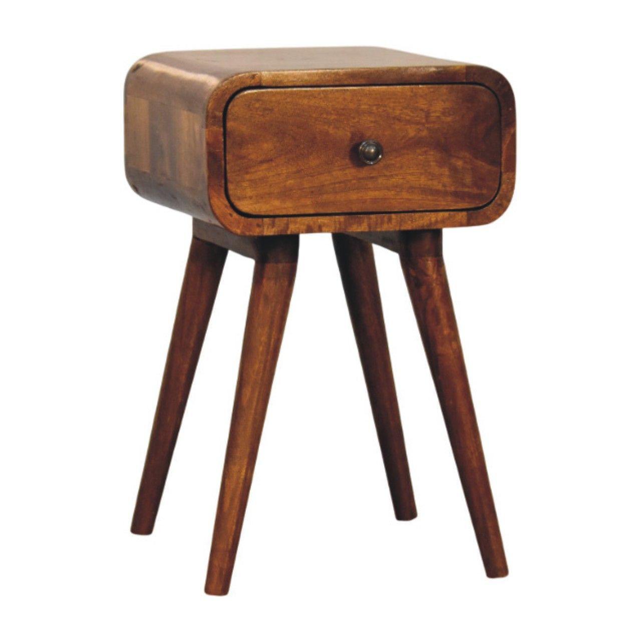 Avora - Mini Nightstand With 1 Drawer - Brown