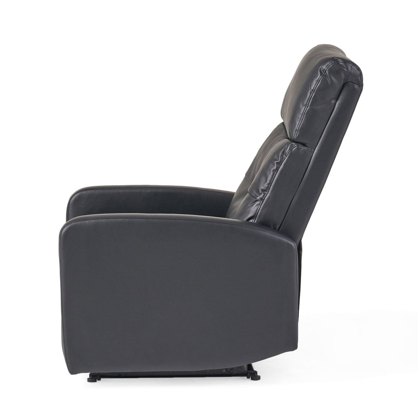 Wide Manual Standard Recliner - Black