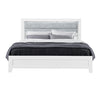 Omoda - King Bed With LED - White