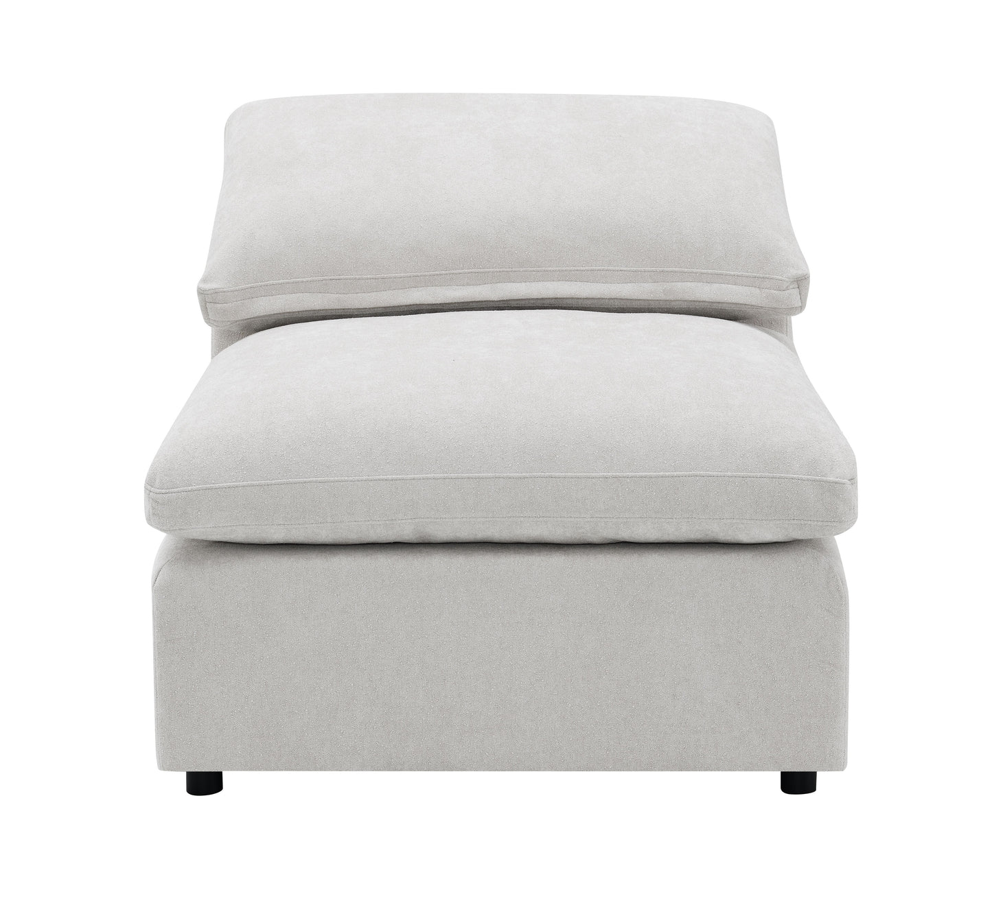 Naveen - 4 Piece Modular Sectional With Ottoman - Ivory