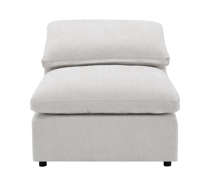 Naveen - 4 Piece Modular Sectional With Ottoman - Ivory