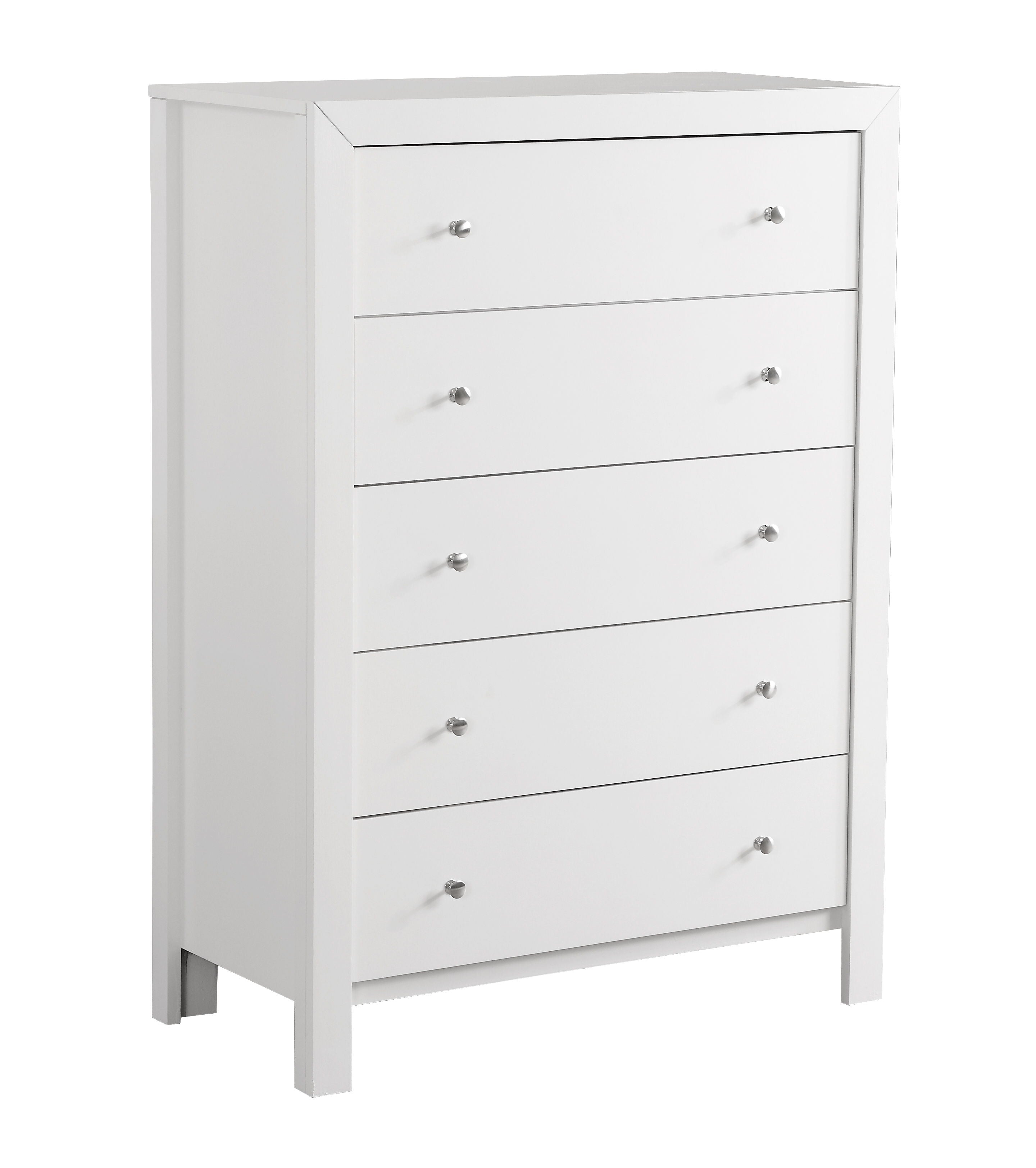 Modern Elegant Transitional Storage Chest - White