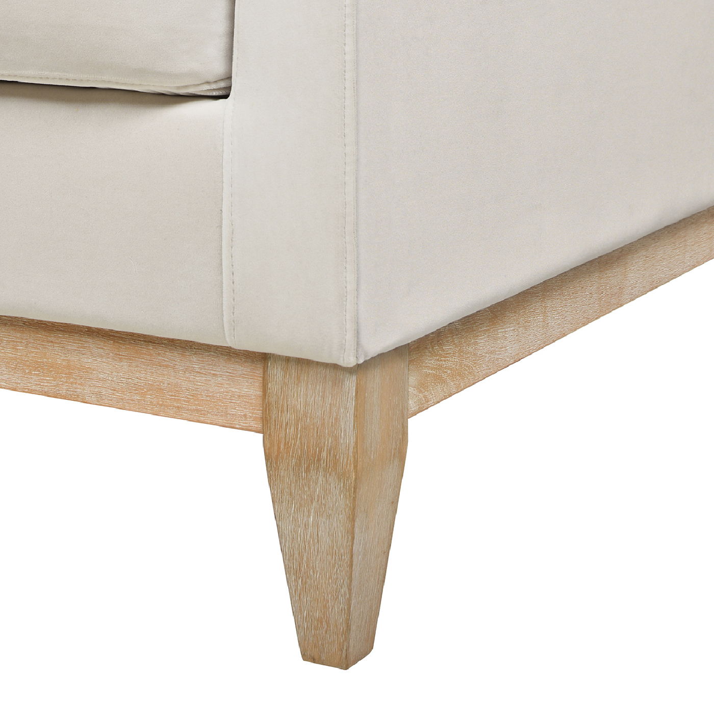 Knox - Modern Farmhouse Arm Chair - French Beige