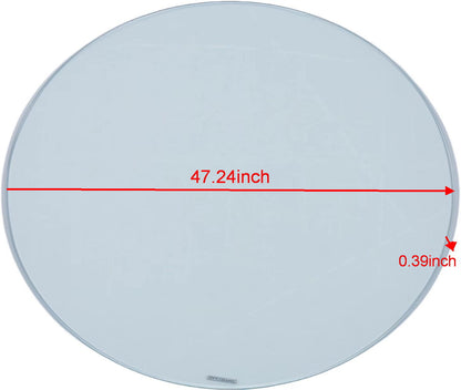 47.24" Tempered Glass Top - Clear