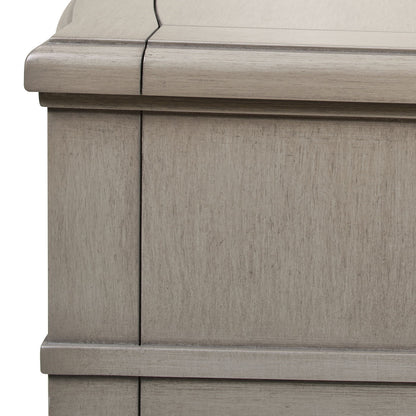 Dauphin - 3 Drawer Accent End Table - Merino White