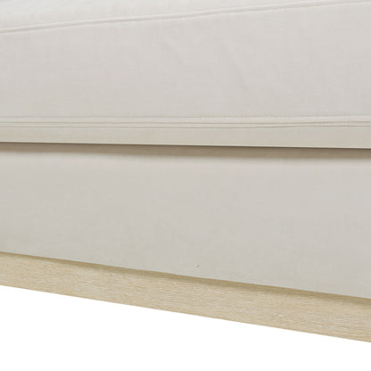 Knox - Modern Farmhouse Reversible Chaise Sectional Sofa - French Beige