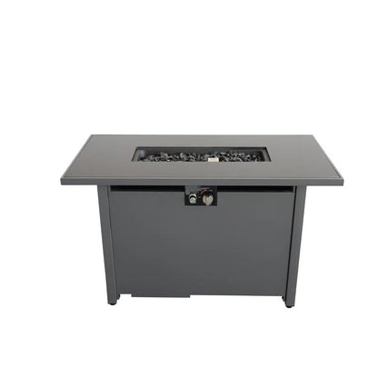 Rectangle Fire Pit - Black
