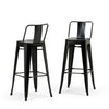 Rayne - Metal Bar Stool (Set of 2) - Black