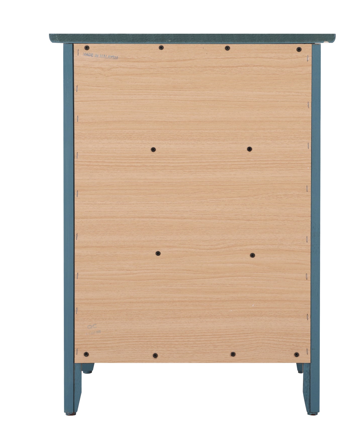 Daniel - Transitional Nightstand - Teal
