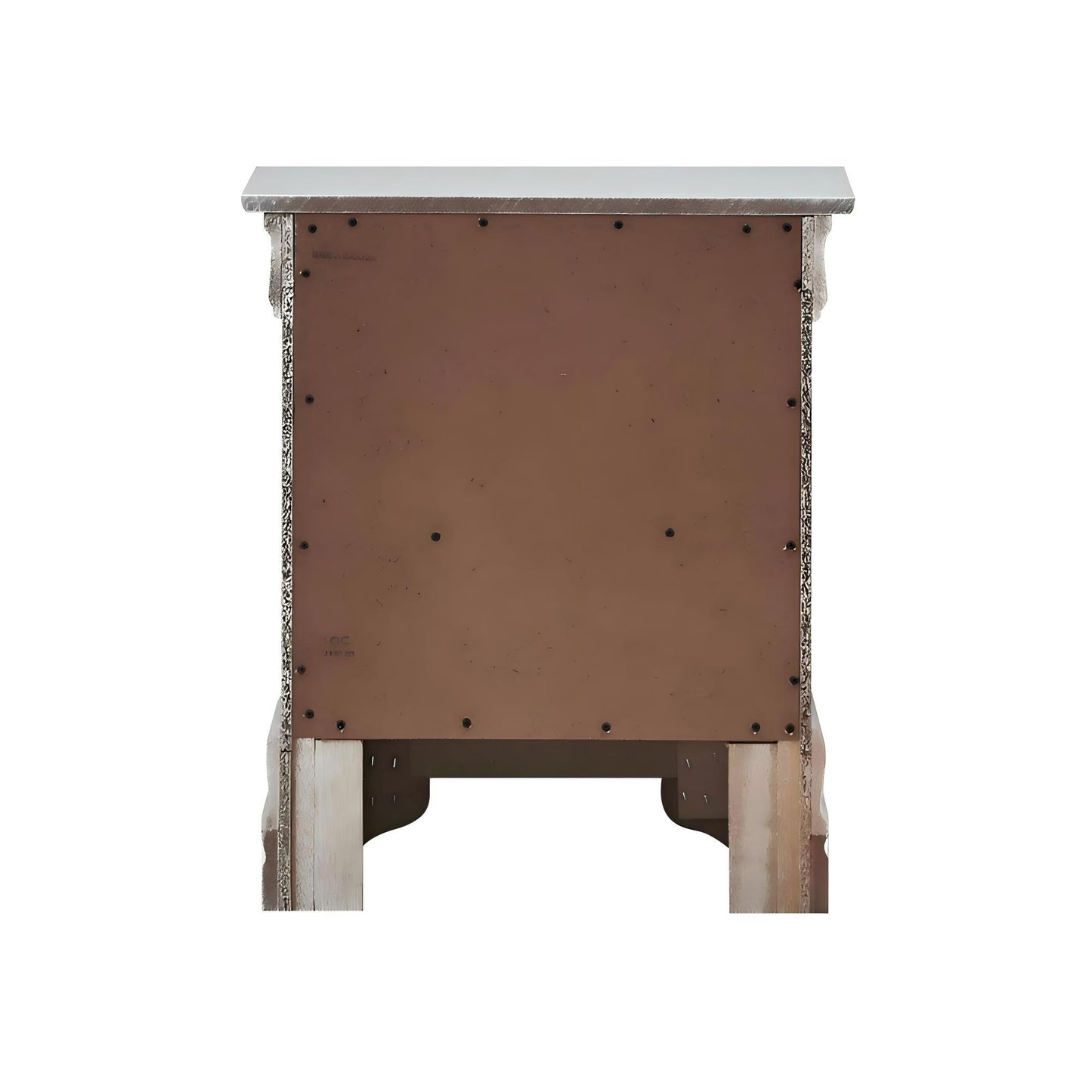 Verona - Nightstand - Silver Champagne