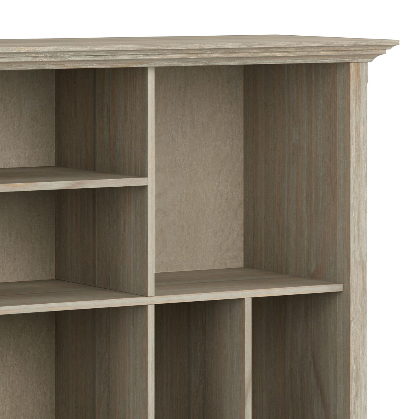 Amherst - Multi Cube Bookcase And Storage Unit - Distressed Gray