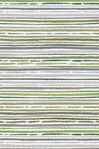 Sphinx - Indoor & Outdoor Washable Non - Slip Accent Rug - Beige Multi / Green Multi
