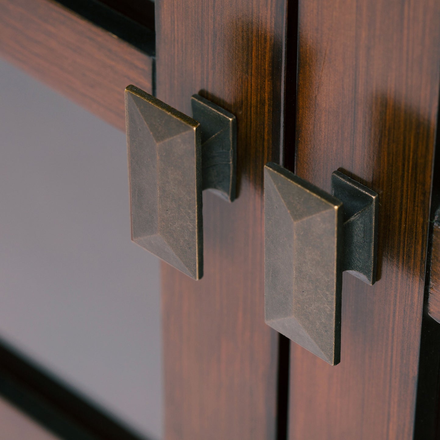 Artisan - Medium Storage Cabinet - Russet Brown