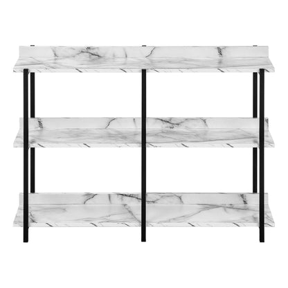Accent Console Table For Entryway, Contemporary And Modern - White / Gray