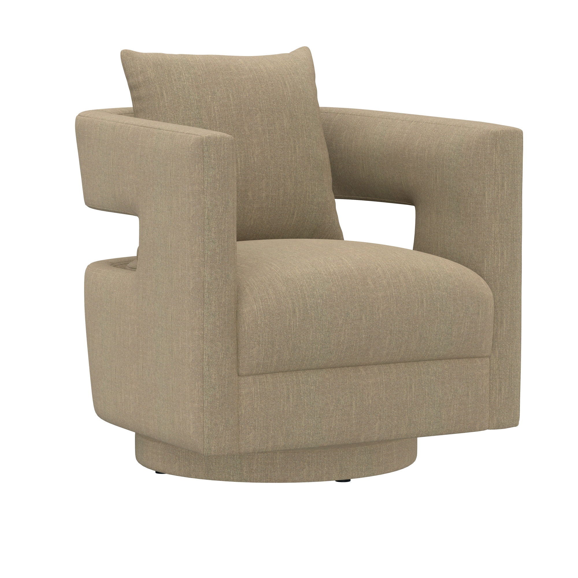 Supe - Swivel Chair - Tan
