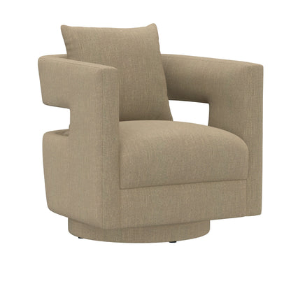 Supe - Swivel Chair - Tan