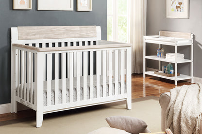 Hayes - Changing Table - White, Natural
