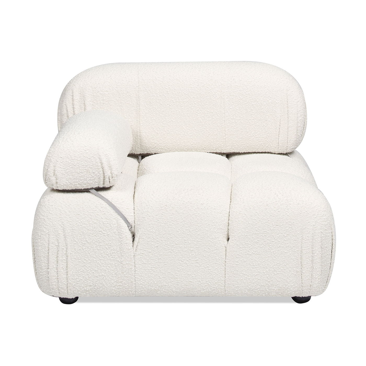Marcel - Bubble Modular Modern Lounge Arm Chair - Ivory White