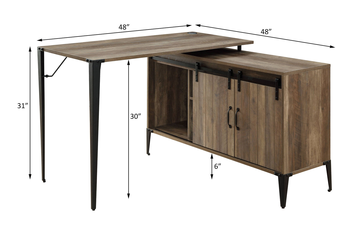 Zakwani - Writing Desk - Oak