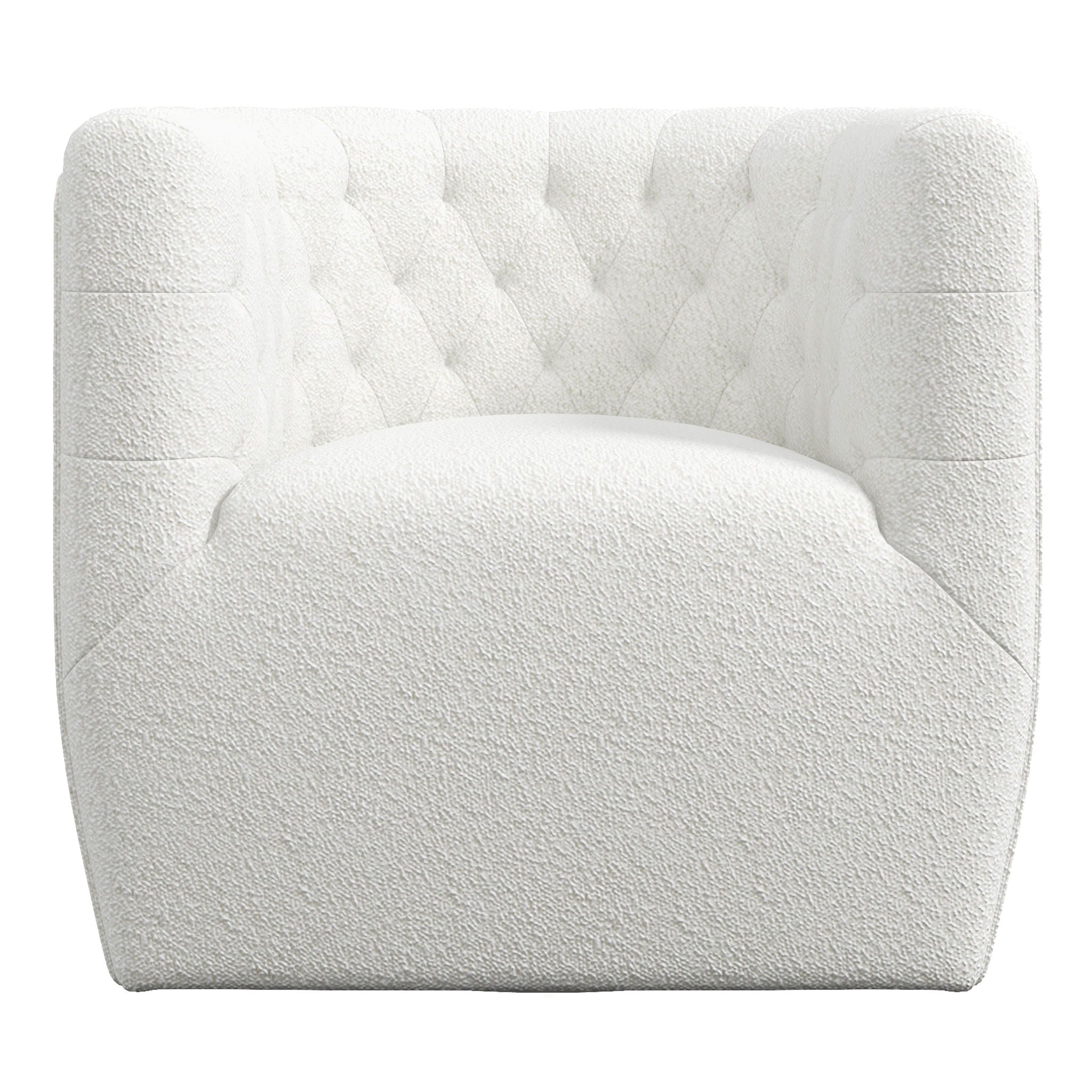 Delaney - Swivel Chair - Fabric - Beige