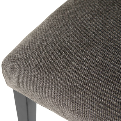 Harriet - Tufted Dining Chair (Set of 2) - Dark Gray