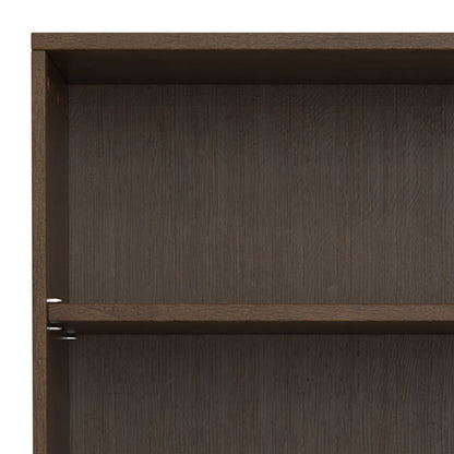 Harper - 5 Shelf Bookcase - Walnut Brown