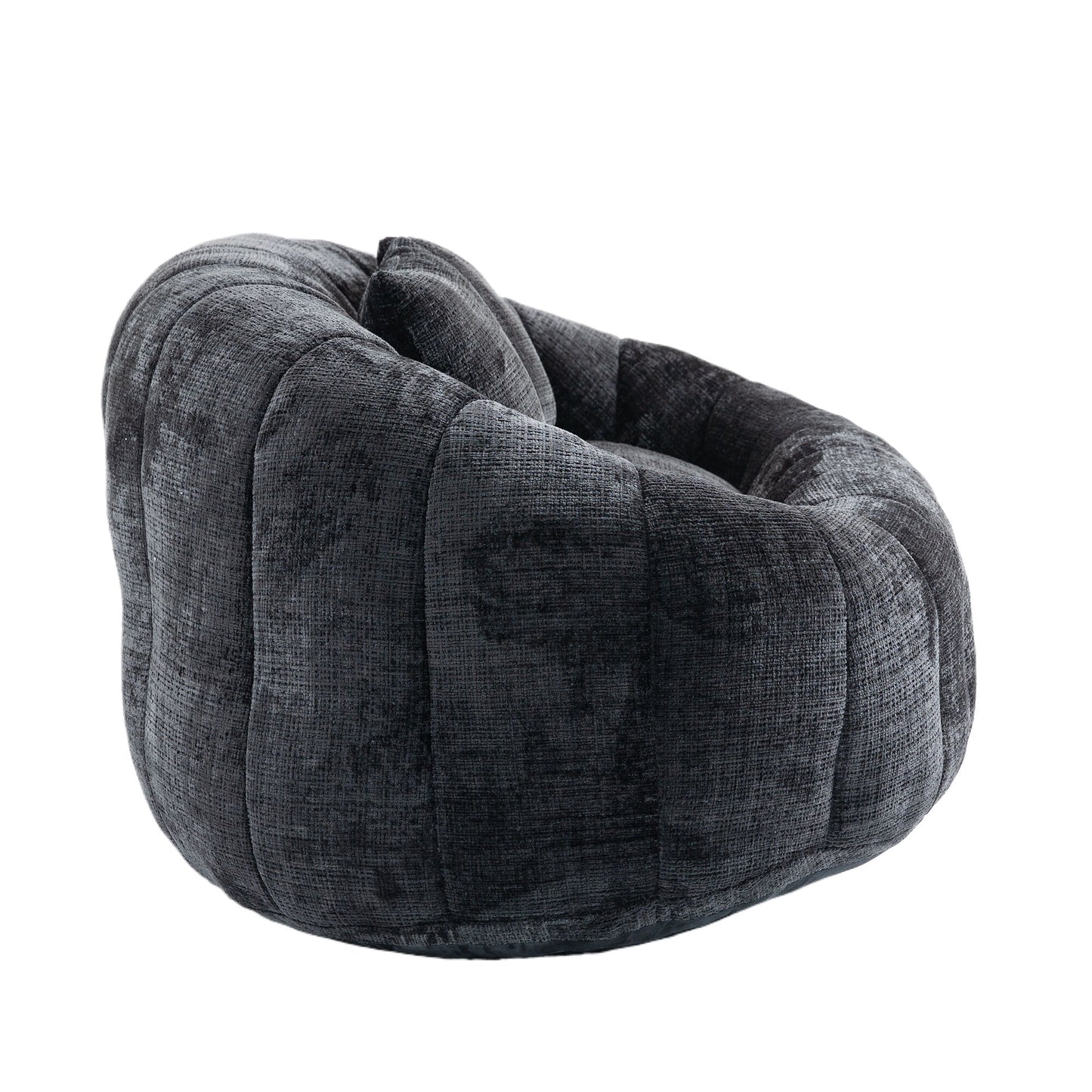 High Back Durable Comfort Bean Bag Sofa Couch For Adults And Kids - Black