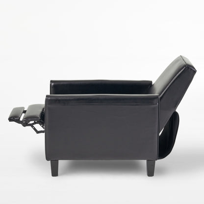 Push Back Chair For Elegant Home - Black