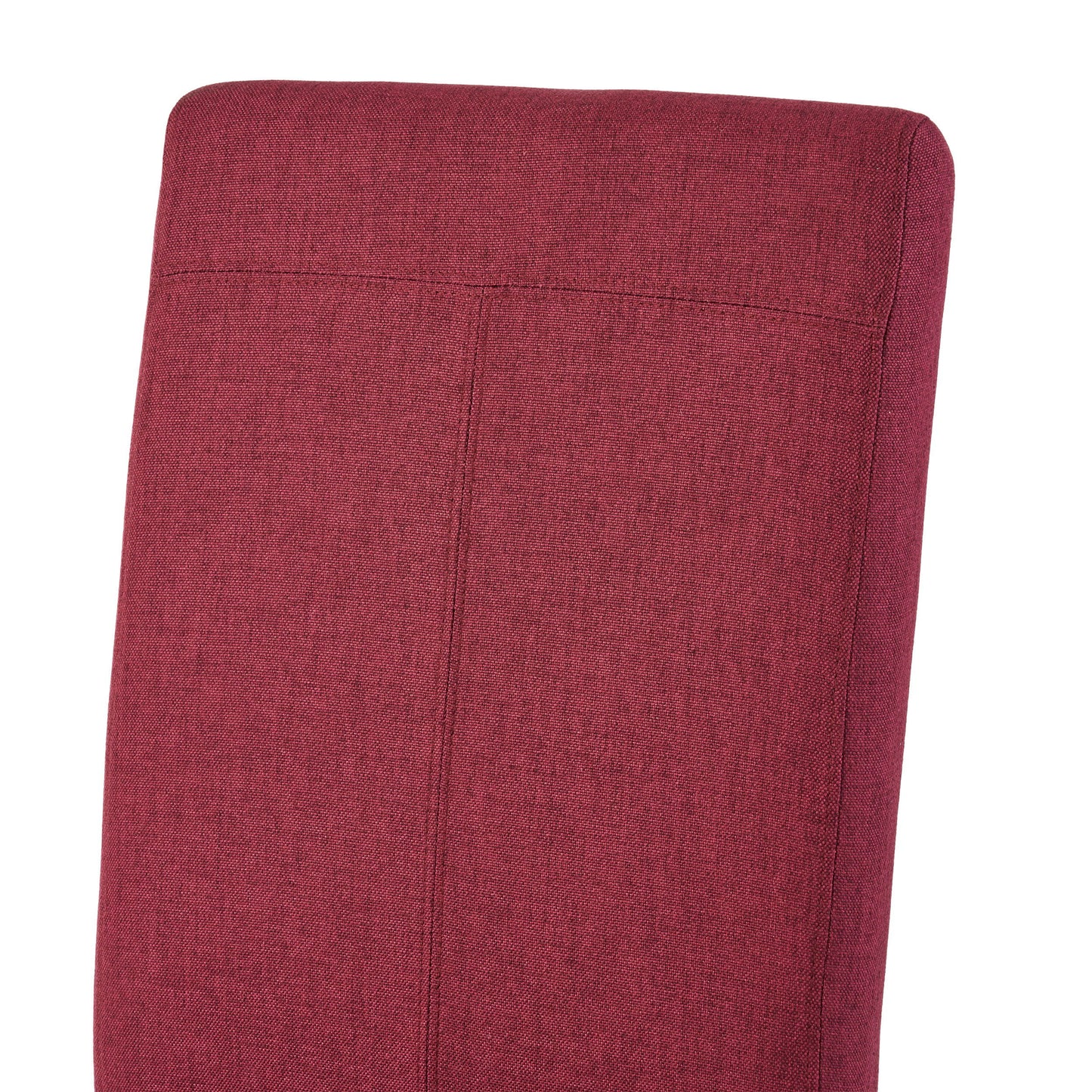 Pertica - Dining Chair Upholstered Armless Chairs (Set of 2) - Red